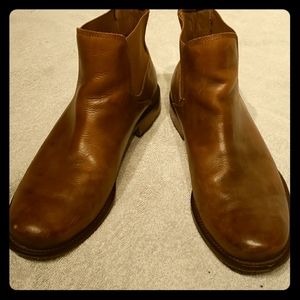 Italian leather  boots.